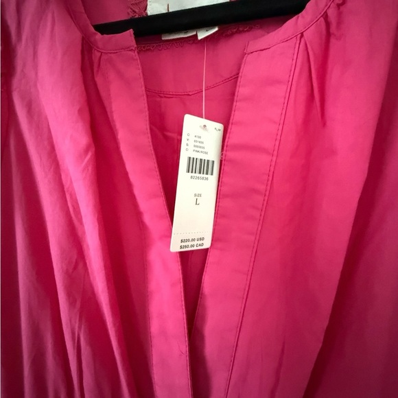 Anthropologie Somerset Maxi cutwork pink Dress - Picture 4 of 4